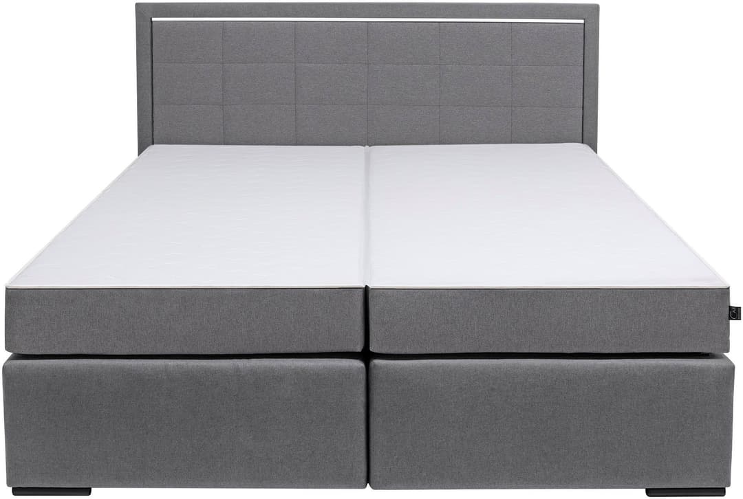 COLLECTION AB Boxspringbett 30 Jahre Jubiläums-Modell Athena | Grau