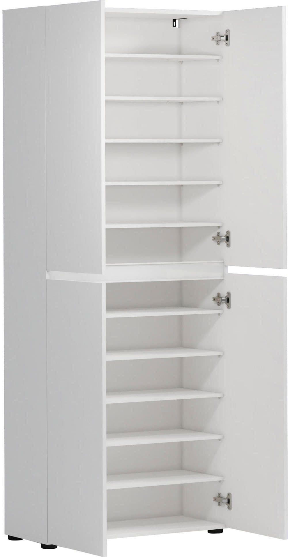 Home affaire Schuhschrank Mister | Weiß