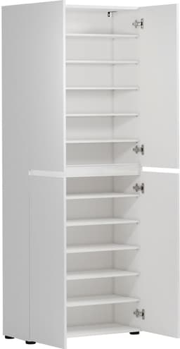 Home affaire Schuhschrank Mister | Weiß