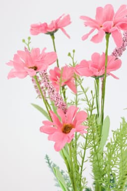 Kunstblume Margeriten-Mix-Strauß | Rosa