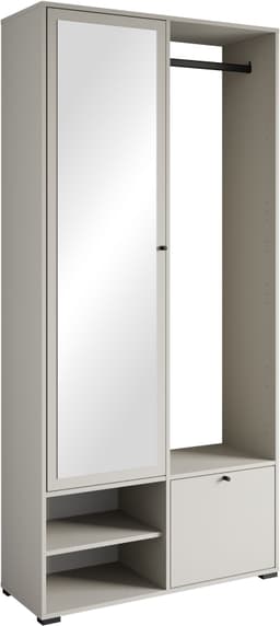 Home affaire Garderobenschrank DINO Kompaktgarderobe | Beige