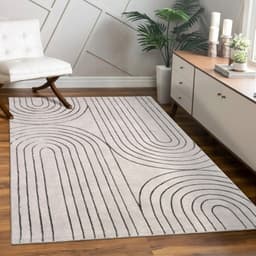 Paco Home Teppich Tuana 215 | Grau