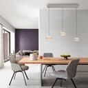 SCHÖNER WOHNEN-Kollektion LED Pendelleuchte ELMO | Beige 2