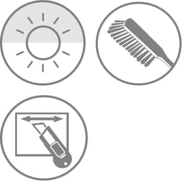 GARDINIA Plissee EASYFIX | Braun