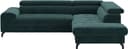 COTTA Ecksofa Aura L-Form | Schwarz 2