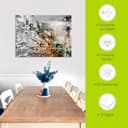 Artland Glasbild Farbenfrohe Natur, Blumen | Mehrfarbig 4