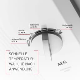AEG Haustechnik Komfort-Durchlauferhitzer DDLE Basis | Weiß