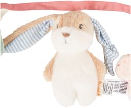Sterntaler Kinderwagenkette Hase Hanni | Mehrfarbig