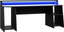 FORTE Gamingtisch Tezaur | Schwarz