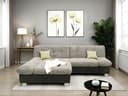 DOMO collection Ecksofa 100031 | Mehrfarbig