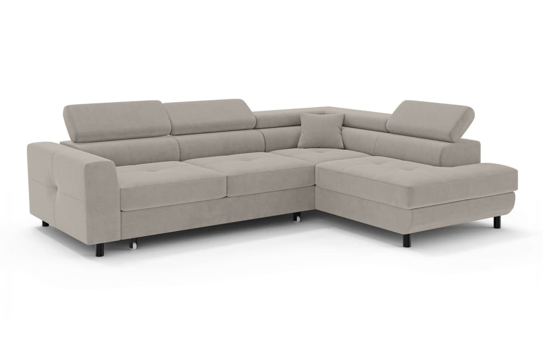 OTTO home Ecksofa AADEN Schlafsofa | Beige