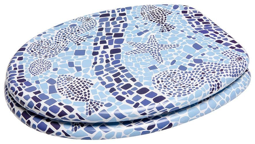 Sanilo WC-Sitz Mosaic World | Blau