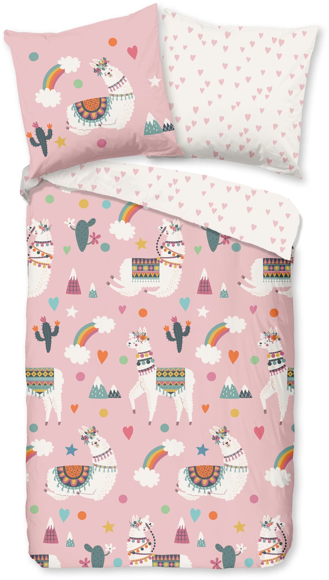 PURE luxury collection Kinderbettwäsche Paca | Rosa