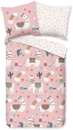 PURE luxury collection Kinderbettwäsche Paca | Rosa