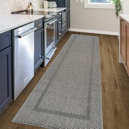 OTTO home Teppich Venedig Bordüre | Grau