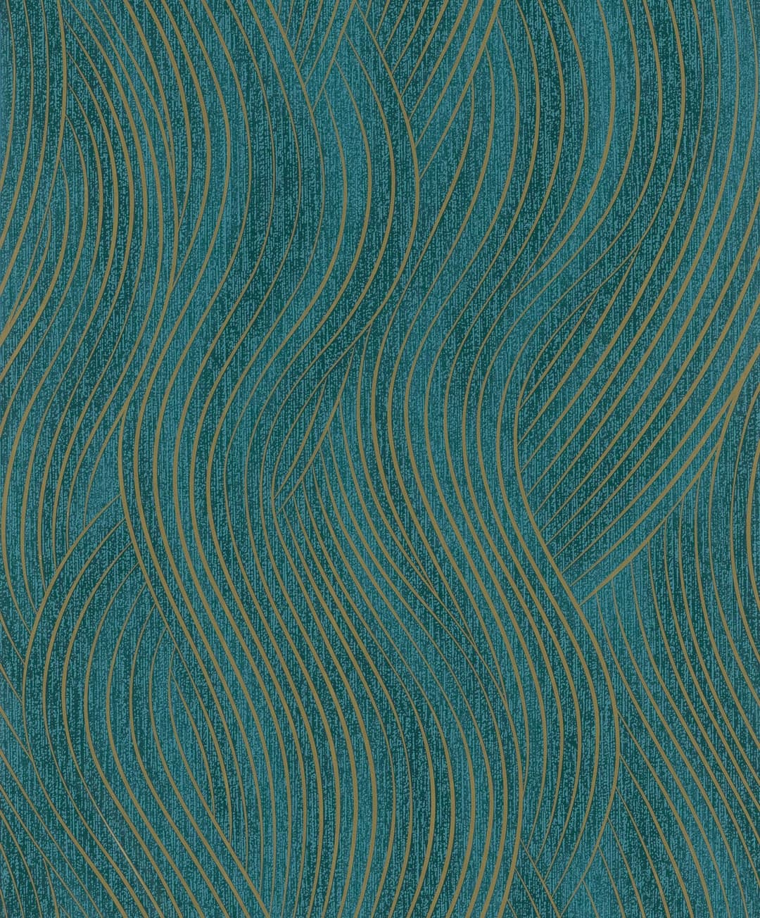Marburg Vliestapete Wavy Stripes | Grün