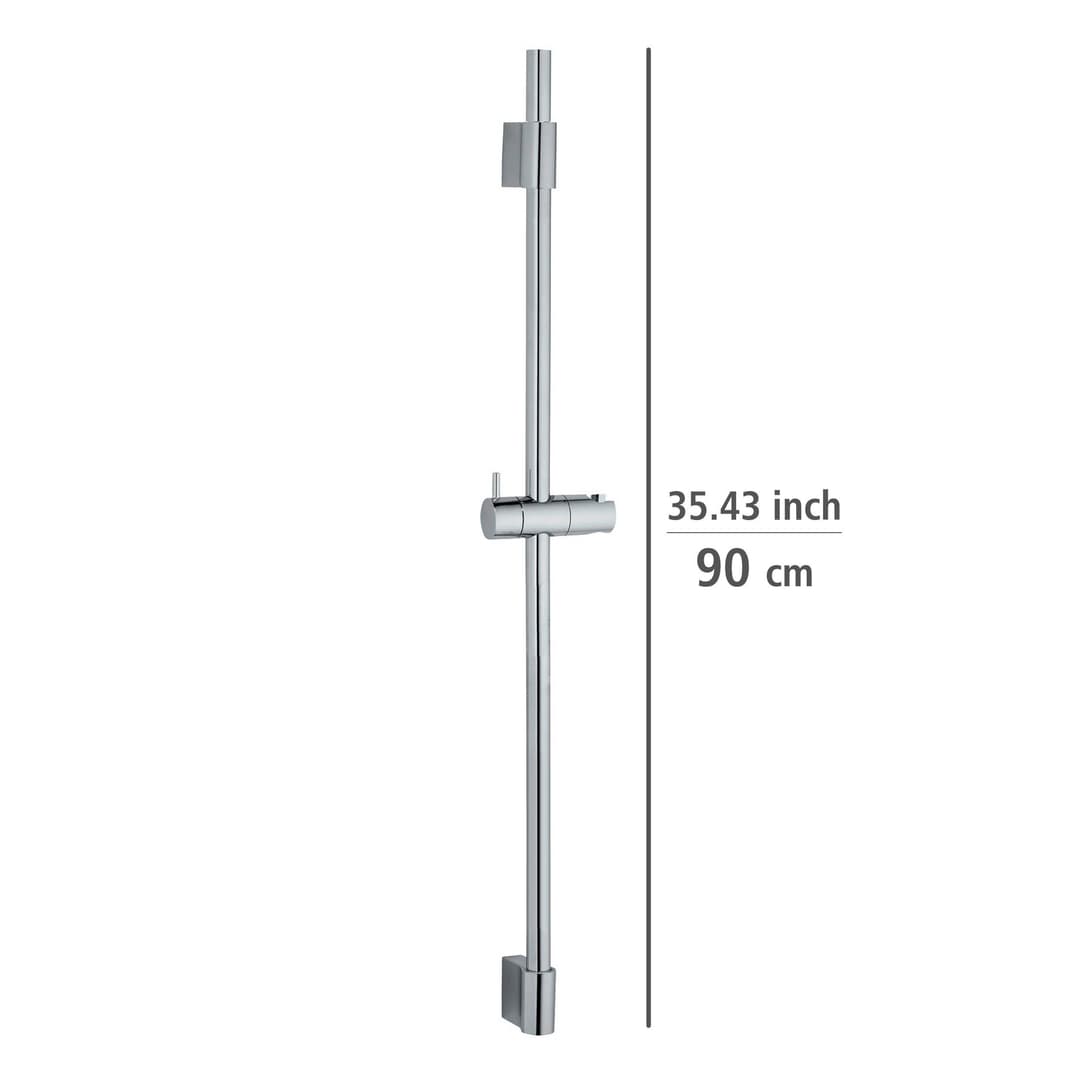 WENKO Duschstange Classic, Chrom | Silber