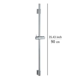 WENKO Duschstange Classic, Chrom | Silber