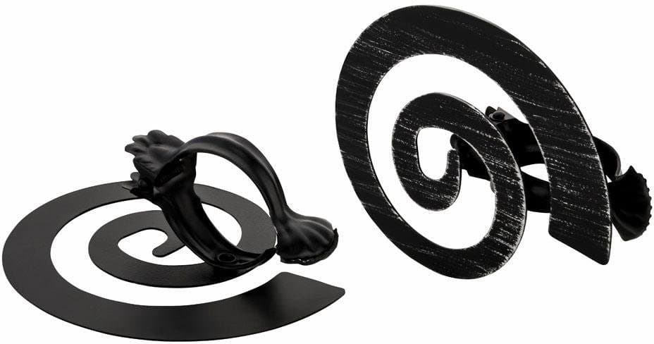Good Life Dekoklammer Helix | Schwarz