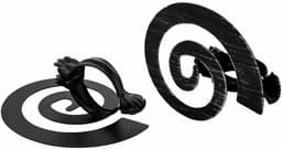 Good Life Dekoklammer Helix | Schwarz