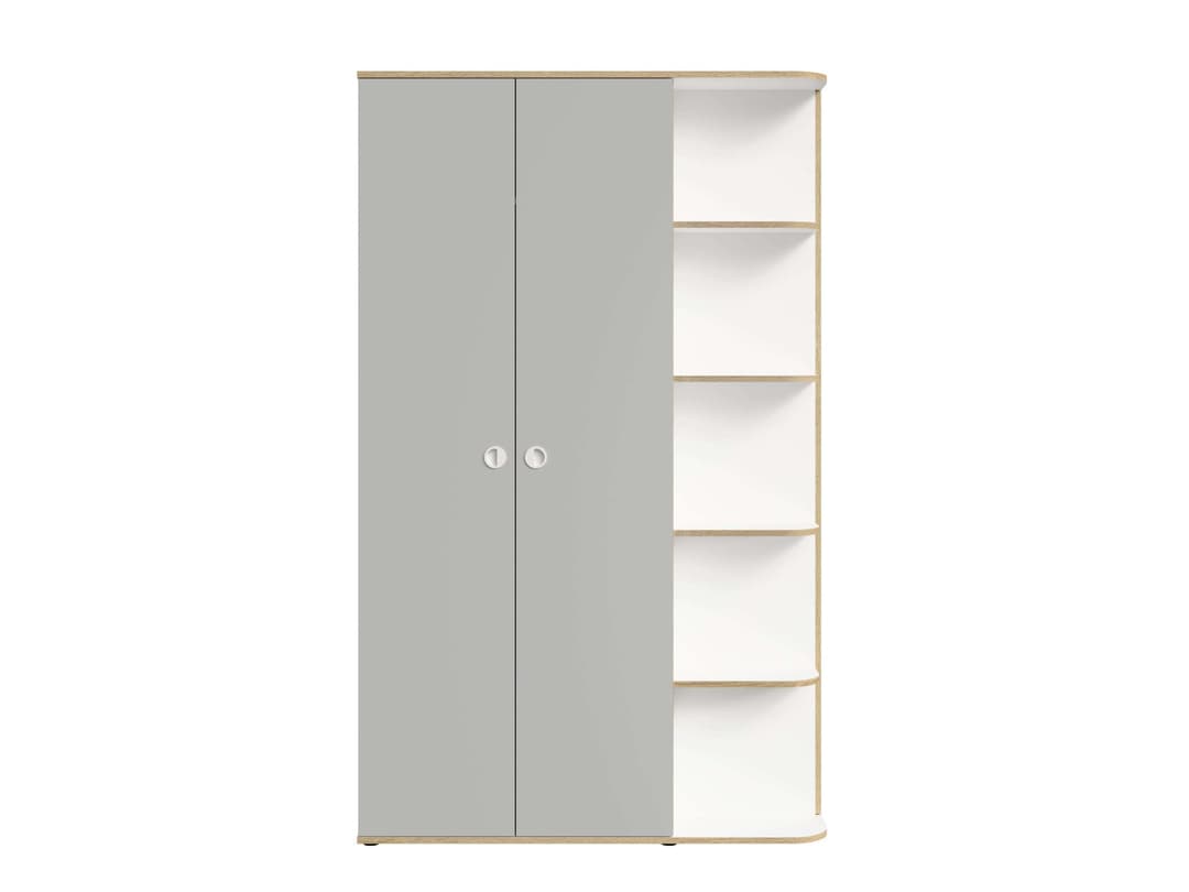 Home affaire Kleiderschrank ELLETE | Grau