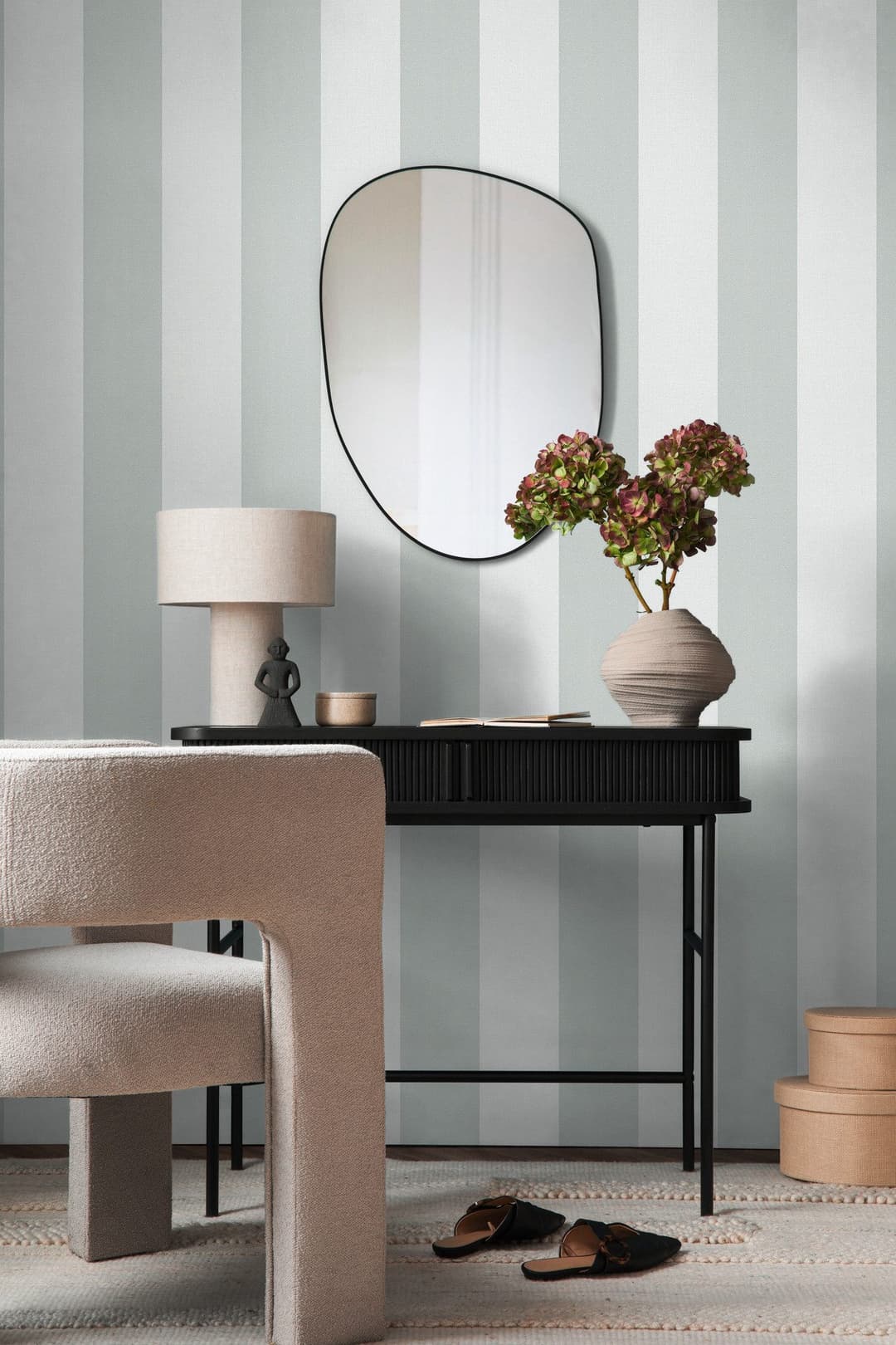 A.S. Création Pure Elegance Vliestapete | Mehrfarbig