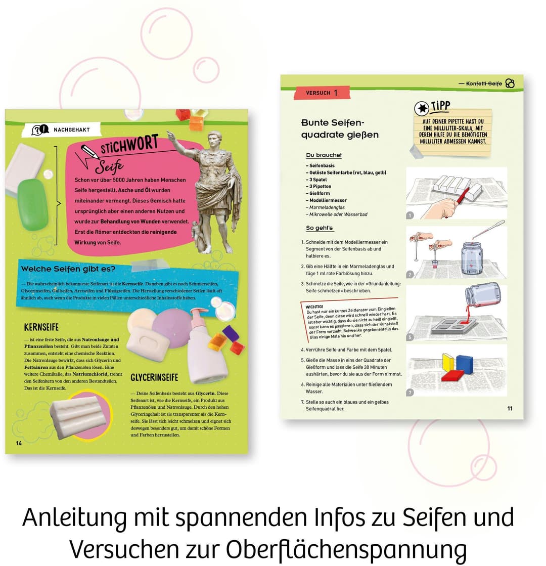 Kosmos Experimentierkasten Seifen-Atelier | Mehrfarbig