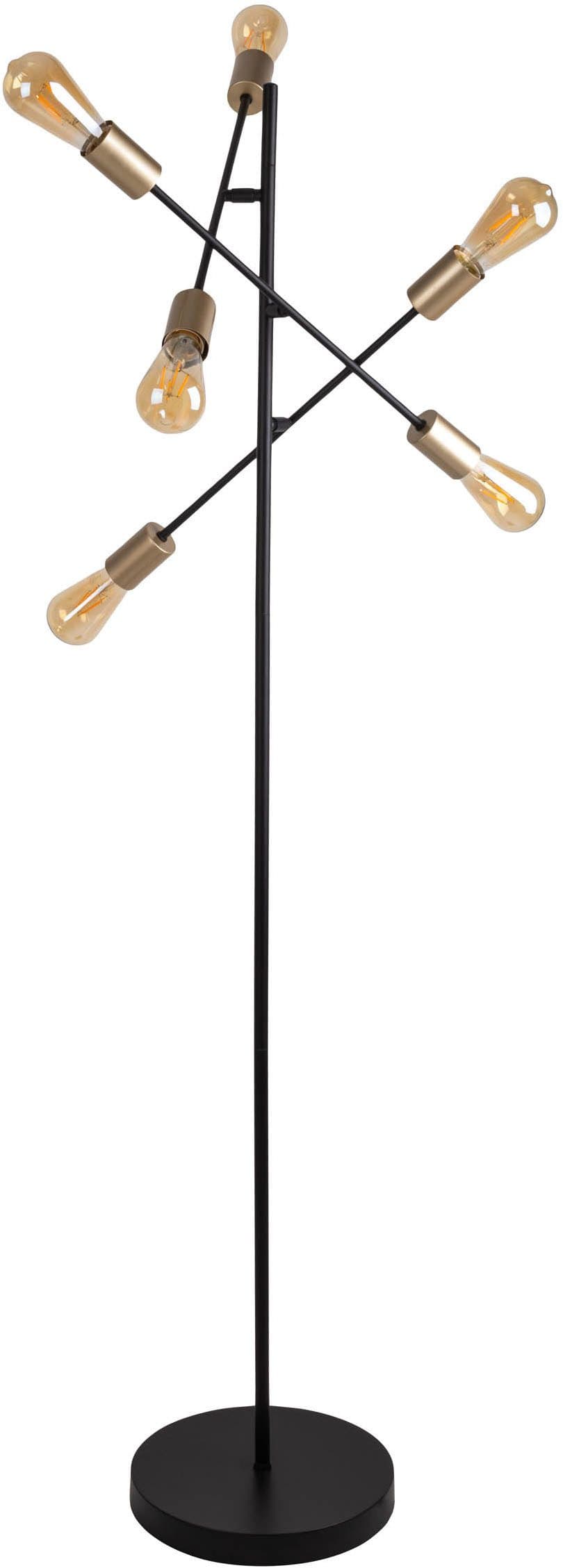 Näve Stehlampe Modo | Schwarz