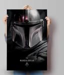 Reinders! Poster The Mandalorian Star Wars | Schwarz 2