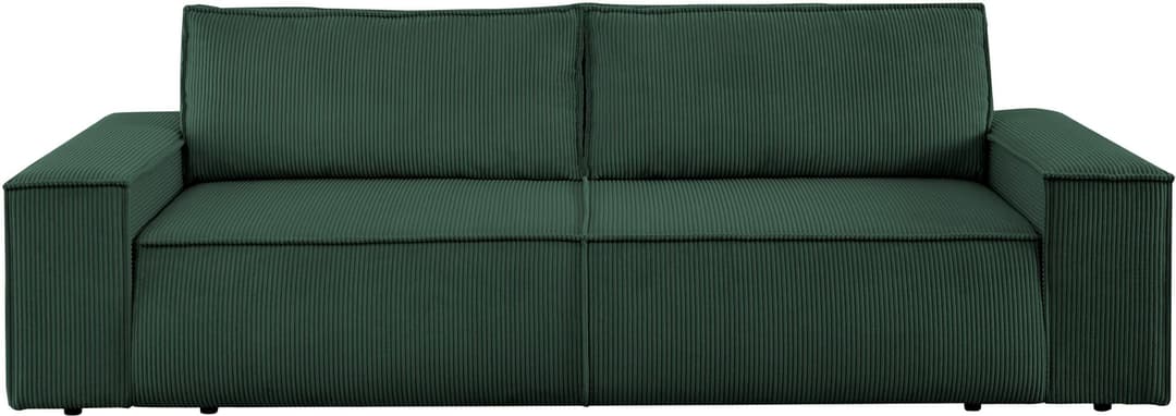 Home affaire 3-Sitzer SHERWOOD Schlafsofa | Grün