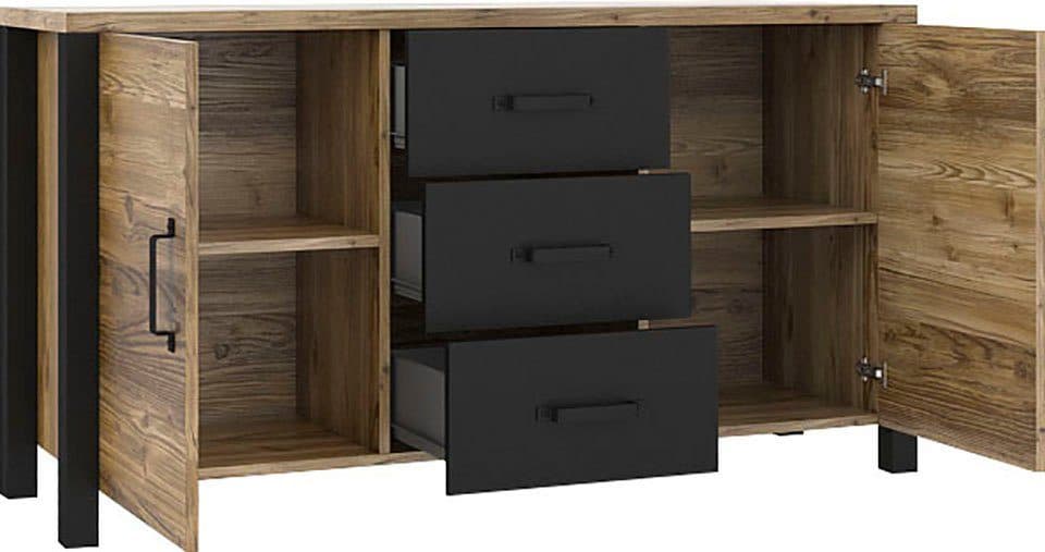 Home affaire Sideboard Olin WM | Holztöne