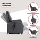 Duo Collection TV-Sessel Sorrent | Grau 4