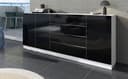 borchardt Möbel Sideboard Vaasa | Schwarz 4