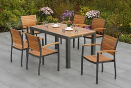 MERXX Garten-Essgruppe Santorin | Holztöne