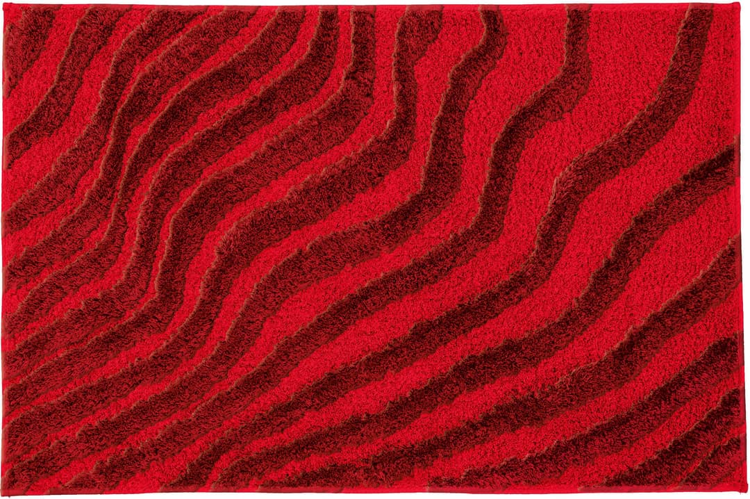 Kleine Wolke Badematte Terrace | Rot