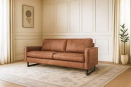 Home affaire 3-Sitzer Pinto | Braun