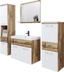 welltime Badmöbel-Set ELDA | Holztöne