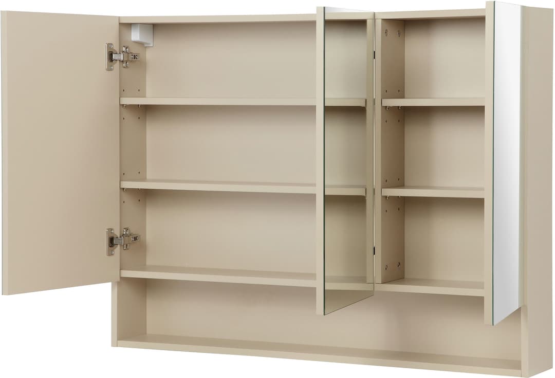 welltime Spiegelschrank Florenz | Weiß