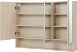 welltime Spiegelschrank Florenz | Weiß