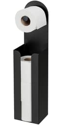 WENKO Agira Toilettenpapierhalter | Schwarz 3
