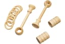 SN DECO GROUP Gardinenstange Pisa | Holztöne 4