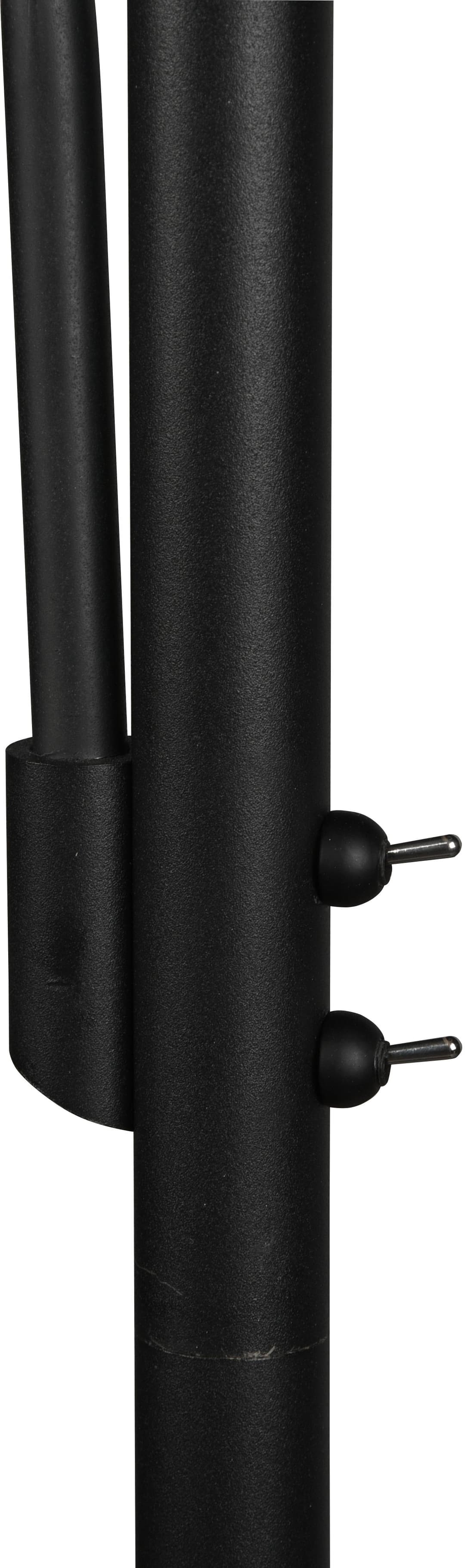 TRIO Leuchten Stehlampe BURTON | Schwarz