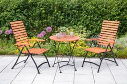 MERXX Garten-Essgruppe Schloßgarten | Holztöne
