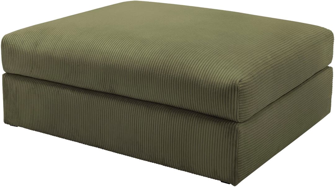 Home affaire Polsterhocker Soft&Cosy XL | Grün