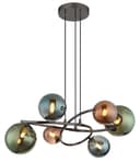 GLOBO LIGHTING LED-Hängeleuchte RIHA | Mehrfarbig 3