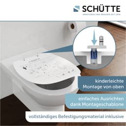 Schütte WC-Sitz WHITE | Weiß