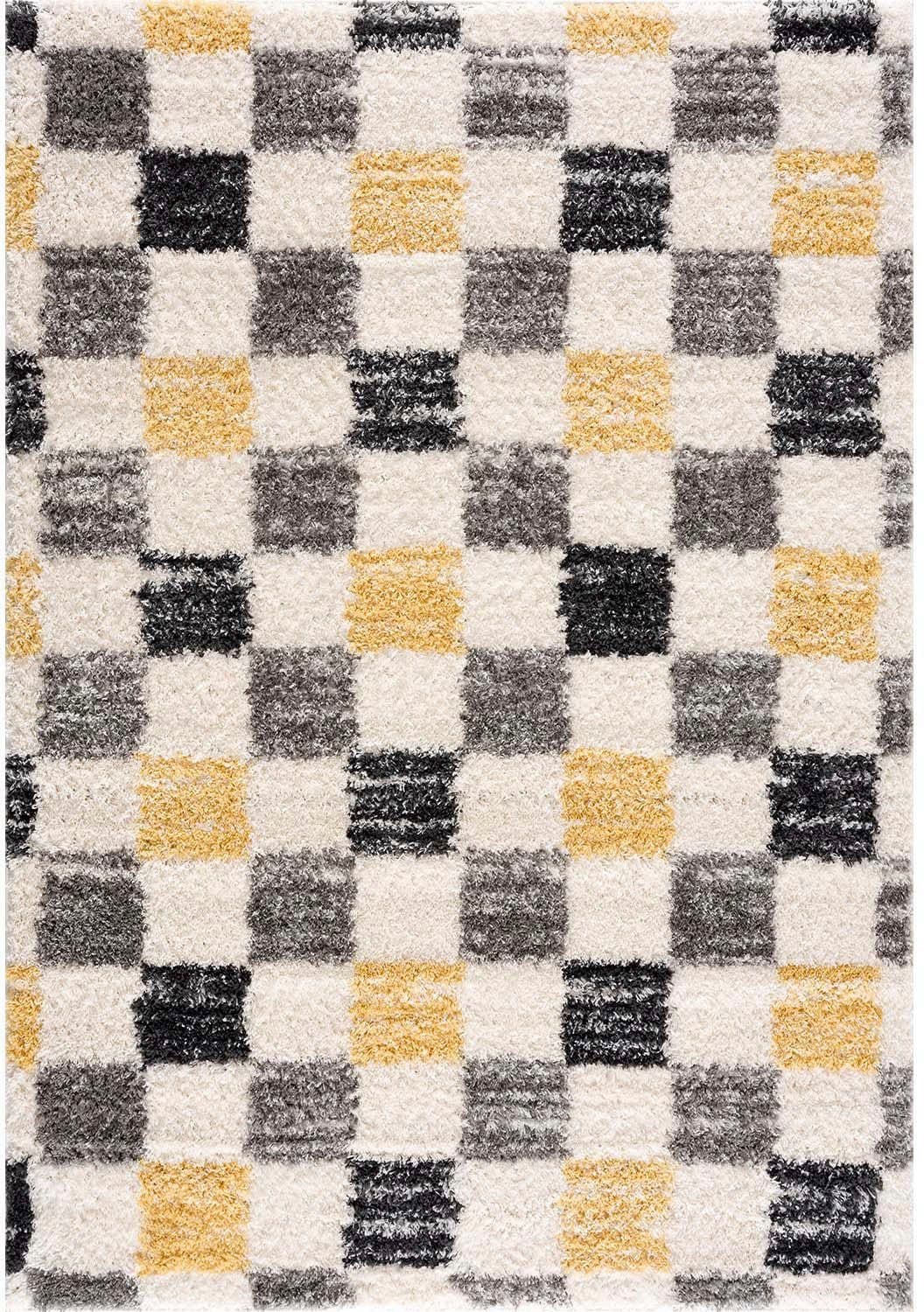Carpet City Pulpy 554 Hochflor-Teppich | Mehrfarbig