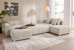 Jockenhöfer Gruppe Wohnlandschaft Orlando U-Form | Beige