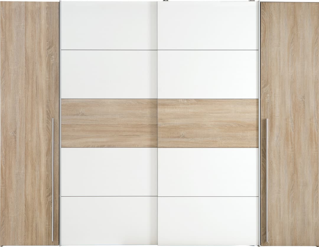 FORTE Kleiderschrank Narago | Holztöne