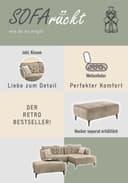 Jockenhöfer Gruppe Ecksofa Salo L-Form | Grau 4